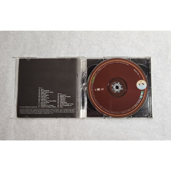 Lauryn Hill MTV Unplugged 2.0 Tested Double CD (Columbia, 2002) Pre-owned - Picture 2 of 4